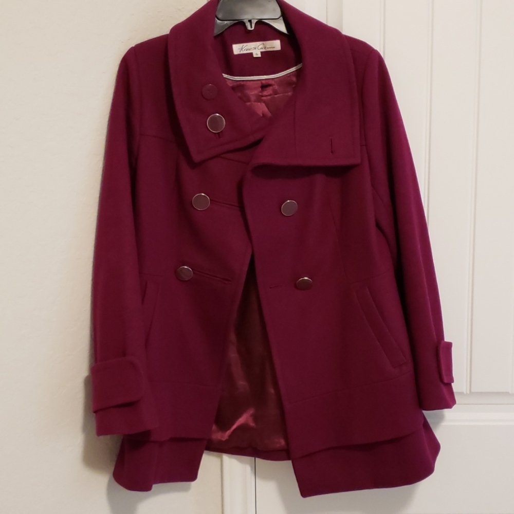 Kenneth Cole peacoat, size 6.